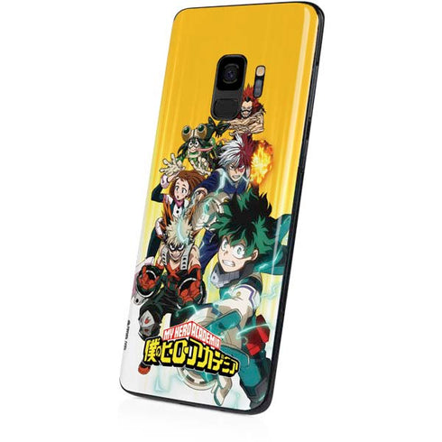 My Hero Academia Deku Squad Season 5 Galaxy S9 Skin